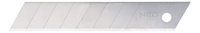 Ostrza łamane stalowe 18 mm opakowanie 10 szt NEO 64-020