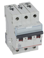 Wyłącznik nadprądowy 3P D 40A Legrand 605754