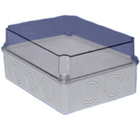 Puszka natynkowa hermetyczna szara 148 x 96 x 198 IP65 Elektro-plast OH-3B.2