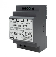 Zasilacz na szynę DIN 45W 24V IP20 Eco Light EC61035