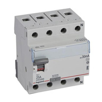 Wyłącznik różnicowoprądowy 4P 25A 30mA TX3 Legrand 411707
