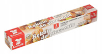 Rękaw do pieczenia przezroczysty z klipsami 300 cm x 29 cm Kuchcik