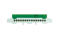Listwa zaciskowa 15-torowa LZ 15/N TH35 IP20 Pawbol E.4173