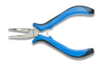 Szczypce precyzyjne wygięte 130 mm Hogert HT1P056