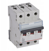 Wyłącznik nadprądowy 3P D 32A Legrand 605753