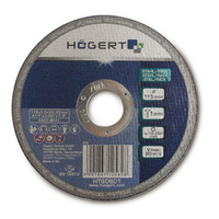 Tarcza korundowa do cięcia metalu i inoxu 115 x 1,0 x 22.23mm Hogert HT6D601