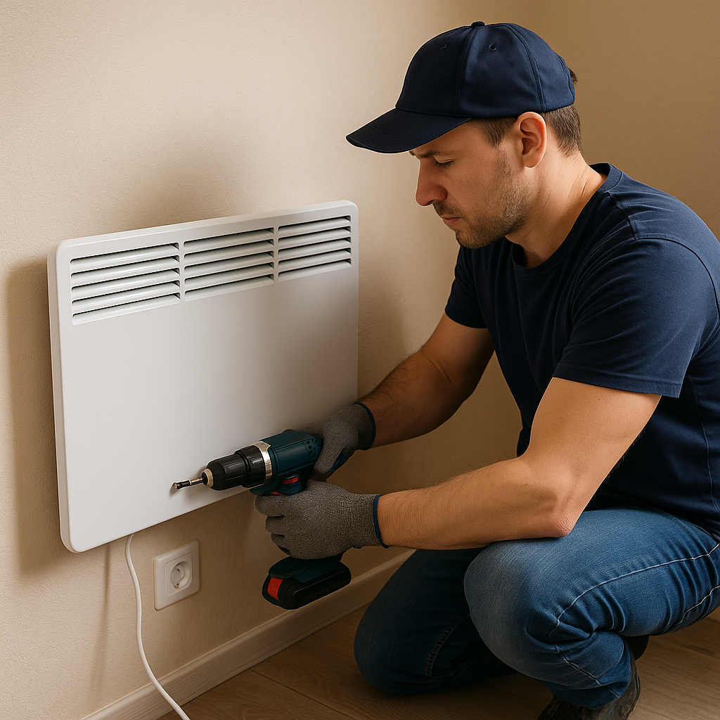Montaż grzejników elektrycznych – wygoda i bezpieczeństwo z naszą firmą