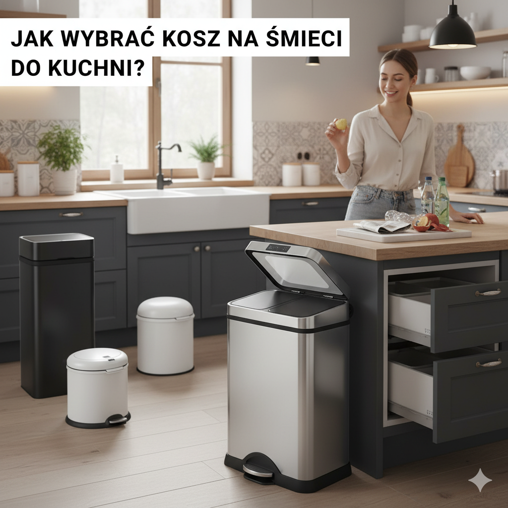 Jak wybrać idealny kosz na śmieci do kuchni