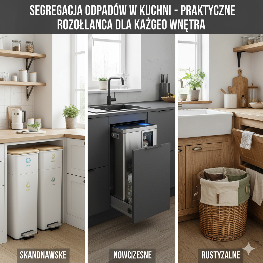 Segregacja odpadów w kuchni