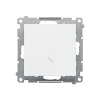 Wyłącznik schodowy biały mat Simon 55 TW6.01/111 Kontakt-Simon