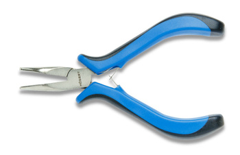 Szczypce precyzyjne wygięte 130 mm Hogert HT1P056