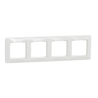 Ramka 4-krotna biała Sedna Design SDD311804 Schneider