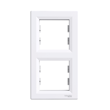 Ramka2-krotna pionowa biały ASFORA EPH5810221 Schneider