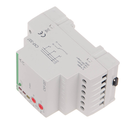 Przekaźnik kolejności, zaniku i asymetrii faz 10A F&F CKF-337