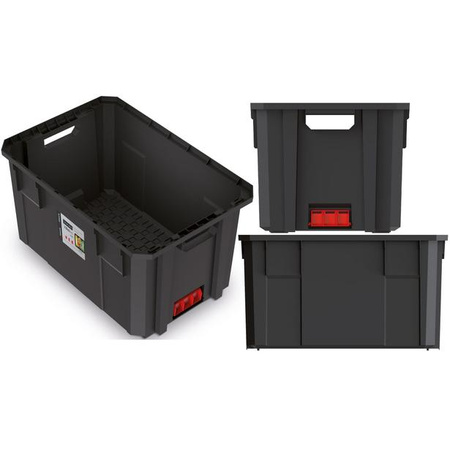 Kosz modułowy uniwersalny czarny X-Block PRO KXB604030C-S411