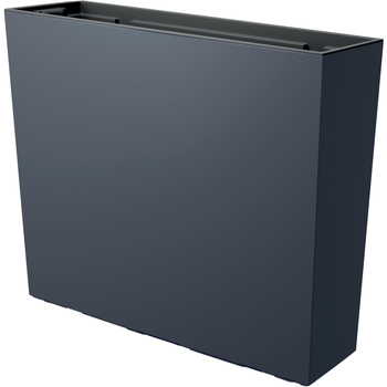 Doniczka z wkładem antracytowa URBI CASE TOWER DUC800T-S433