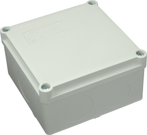 Puszka natynkowa hermetyczna IP55 skręcana szara 100x100x50 S-BOX 116 SK