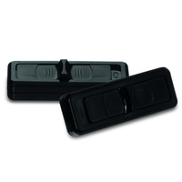 Wyłącznik suwakowy czarny przelotowy lub końcowy 1-torowy 2,5A 250V W-10029