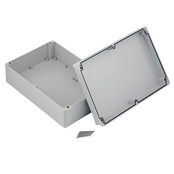 Puszka natynkowa hermetyczna 283 x 193 x 97mm IP67 szara PHP 62.95