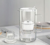 Dzbanek do filtrowania wody szklany biały Glass 2,5L z filtrem Maxfor Mg Aquaphor