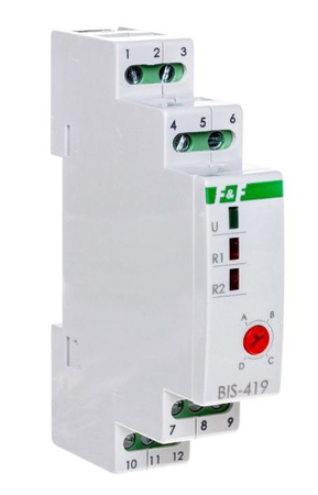 Przekaźnik bistabilny 4 funkcyjny modułowy F&F BIS-419-LED