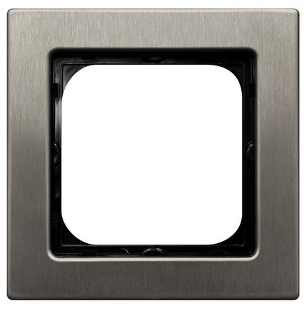 Ramka pojedyncza stal inox  Sonata R-1RM/37 Ospel