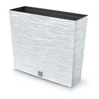 Doniczka z wkładem biała FURU CASE TOWER DFC600T-S449