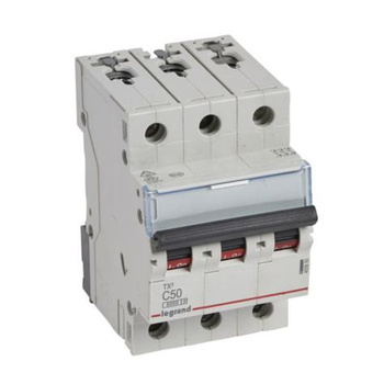 Wyłącznik nadprądowy 3P C 50A TX3 Legrand 403550
