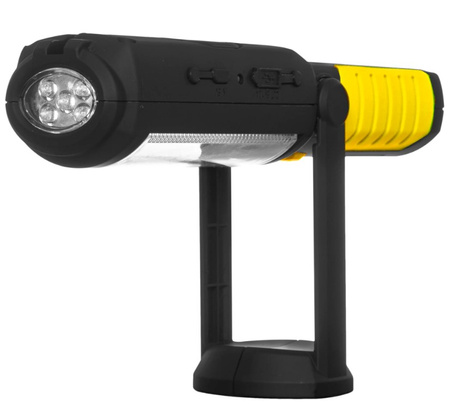 Oprawa warsztatowa akumulatorowa LED COB 3W 2,6Ah Li-Ion powerbank hak magnes W-98523