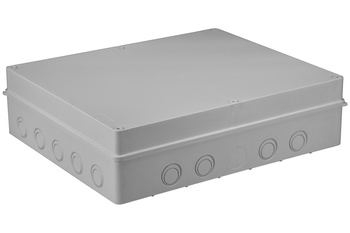 Puszka natynkowa hermetyczna IP65 szara 460x380x120mm Pawbol S-BOX 816