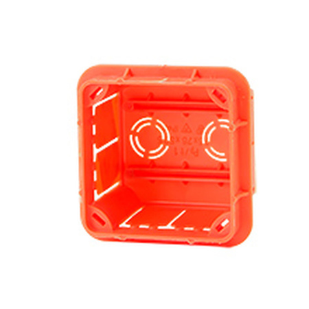 Puszka podtynkowa łączeniowa 76 x 76 x 52mm Pp/t 1 Elektro-plast 11.1