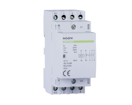 Stycznik modułowy 25A 4NO 230V Ex9CH25 Noark 102412