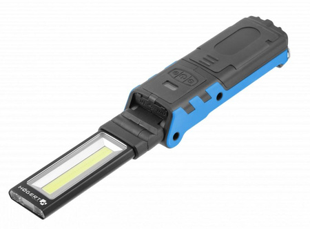 Lampa warsztatowa rozkładana LED 2 x 3W USB Hogert HT1E407