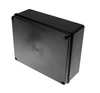 Puszka natynkowa hermetyczna czarna IP65 240 x 190 x 90mm Pawbol S-BOX 516CZ