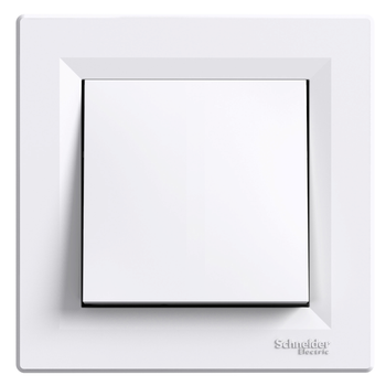 Łącznik schodowy z ramką biały Asfora EPH0400321 Schneider