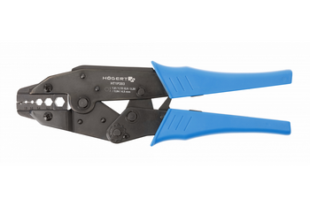 Praska ręczna do zaciskania końcówek typu KOAX 1,72~8,1 mm2 Hogert HT1P204