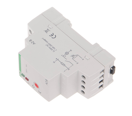 Automat zmierzchowy modułowy 230V 2-1000lx F&F AZ-B