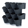 Ogród wertykalny wiszący antracytowy CASCADE WALL Prosperplast IO2W600W-S433