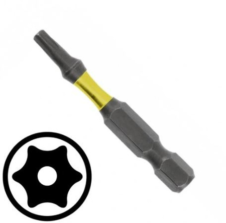 Końcówka wkrętakowa udarowa Torx TT30 50mm 2szt. Hogert HT1S170