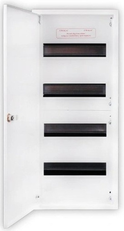 Rozdzielnia modułowa natynkowa biała 4 x 12-mod RZ 16NN KUBIAK