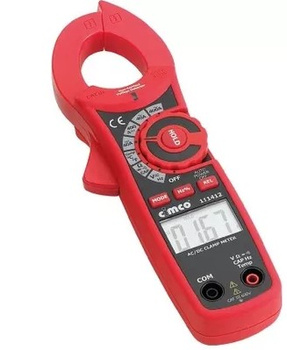 Miernik cęgowy z przewodami 400A  AC/DC+ pokrowiec Cimco 111412