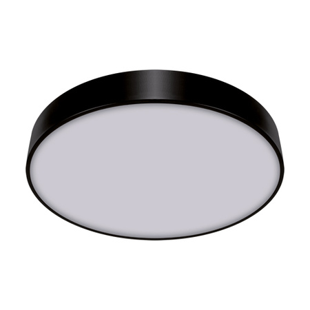Plafon okrągły czarny TOTEM LED C 16W 1510lm 4000K IP20 03926 Strühm