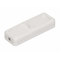 Wyłącznik suwakowy biały przelotowy lub końcowy 1-torowy 2,5A 250V W-10026