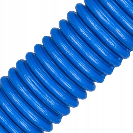 Rura karbowana peszel niebieska do ziemi z pilotem 40mm 40/33 25mb 2323233 