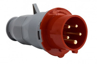 Wtyczka siłowa przenośna 16A 5p zwrotnica faz F-elektro F7.0027