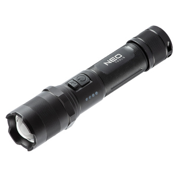 Latarka akumulatorowa ładowana przez USB 1000 lm P9 LED NEO 99-035