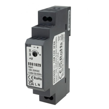Zasilacz na szynę DIN 12V 15W PREMIUM Eco Light EC61029