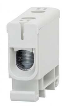 Złączka szynowa 1-torowa 2,5 - 50mm2  Al/Cu szara ZU F-Elektro F2.0121