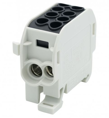 Złączka szynowa czarna HLS 125A-2 (1x35,1x25 / 1x35,1x25) F-elektro F2.0523