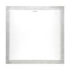 Plafon kwadratowy srebrny ALEX LED D 12W 840lm 4000K IP44 03243 Strühm